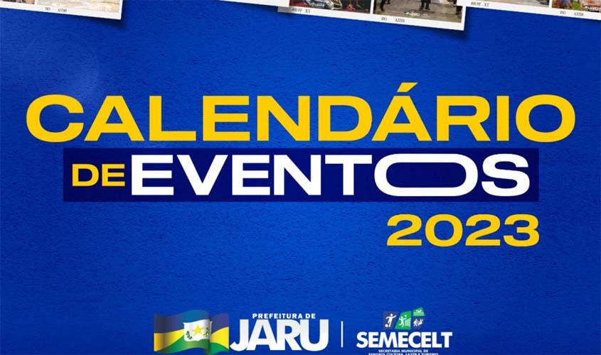 Prefeitura divulga calendário de eventos para 2023