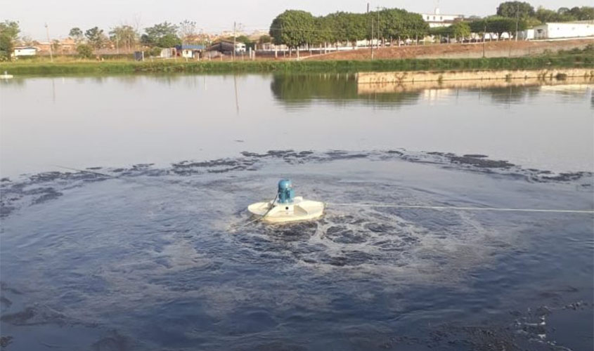Prefeitura construirá leito de secagem na lagoa de tratamento de esgoto do SAAE