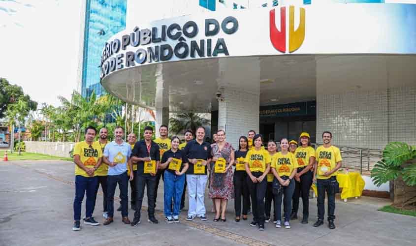 Ministério Público de Rondônia apoia ação educativa de trânsito 'Desacelere' do Detran