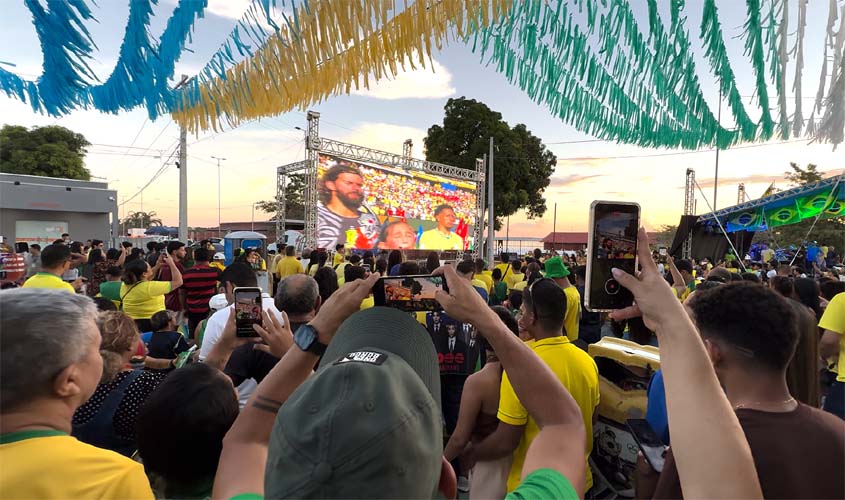 Venha torcer pela vitória do Brasil na Rua do Hexa