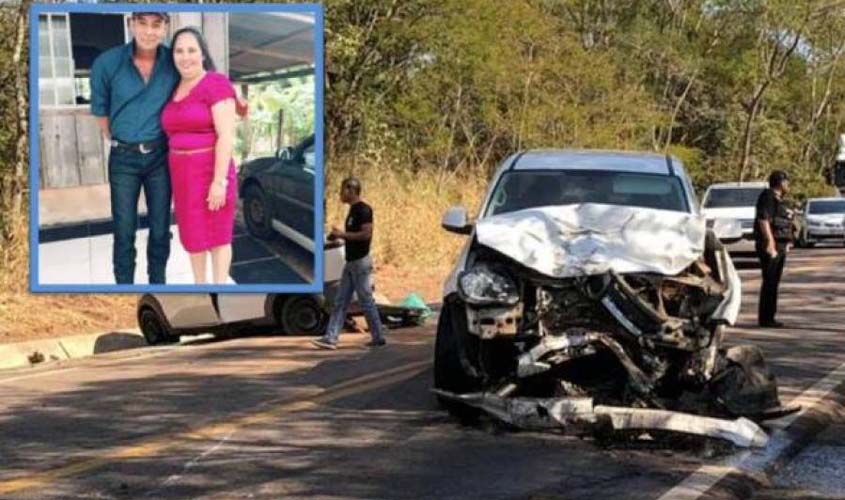 PRF divulga detalhes de acidente que matou casal de Colorado do Oeste em rodovia do Mato Grosso