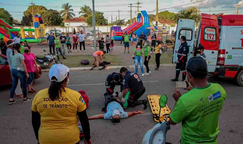 Dados do Detran apontam redução de 21,38% no número de acidentes de trânsito em Rondônia no ano de 2020