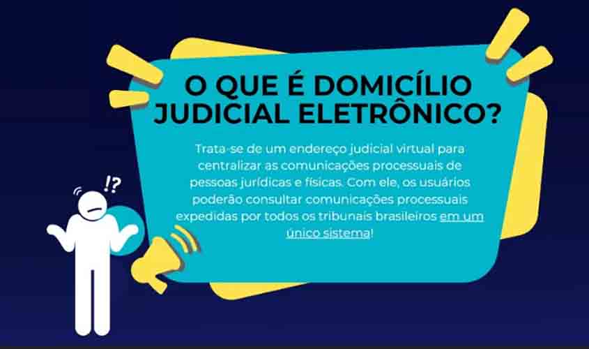Domicílio Judicial Eletrônico: Em live com empresários e contadores, TJRO sensibiliza empresas sobre cadastro para garantir celeridade e economia