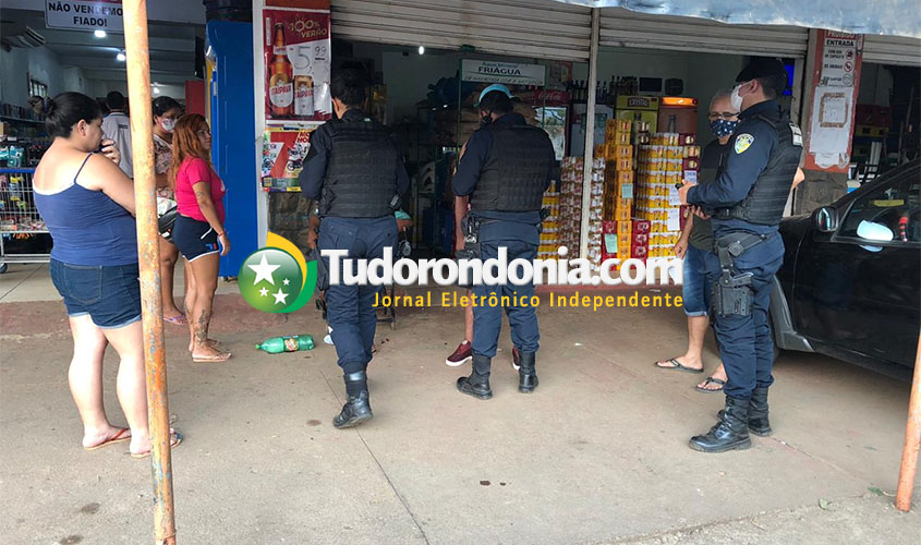 Funcionária de marcado leva tiro durante assalto no centro de Porto Velho