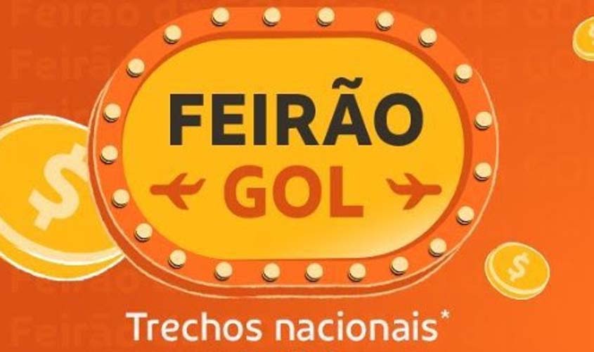 Feirão GOL tem trechos nacionais a partir de R$ 99 e segue por todo o fim de semana