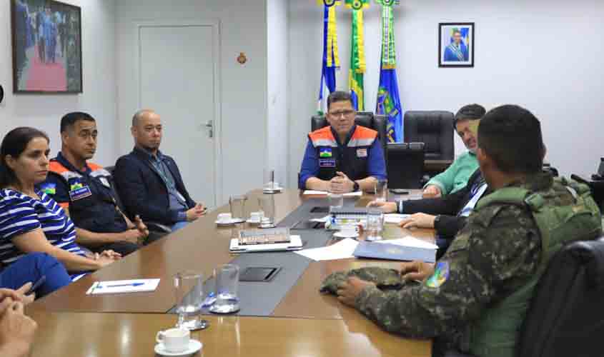 Governador Marcos Rocha une esforços para o combate às queimadas em Rondônia