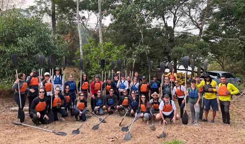 Servidores(as) e Magistrados(as) participam da 2ª Remada do Poder Judiciário