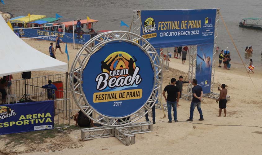 Segunda etapa do Festival de Praia Circuito Beach terá programação diversificada e gratuita