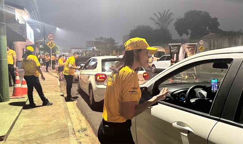 Ações educativas do Detran-RO fazem alerta para um trânsito mais seguro