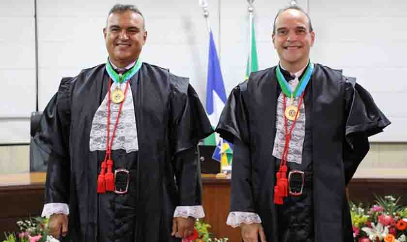 Desembargadores José Torres e Álvaro Kalix tomam posse no Tribunal de Justiça