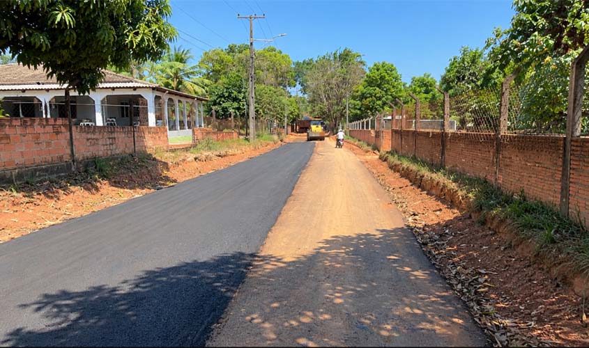 Prefeitura conclui drenagem e asfaltamento no bairro Nacional