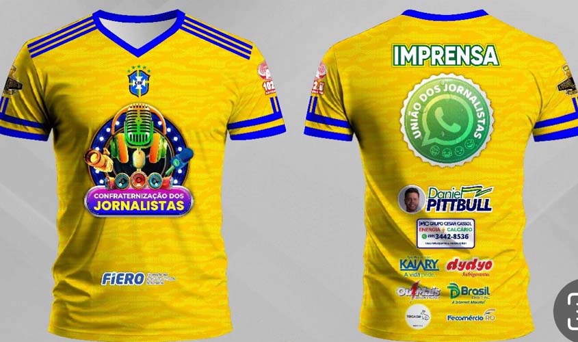 Pit Stop entrega camisetas da festa da União dos Jornalistas