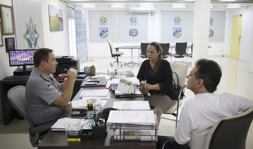 Deputada Rosangela Donadon realiza intermédio para permanência de policiamento em Nova Conquista  