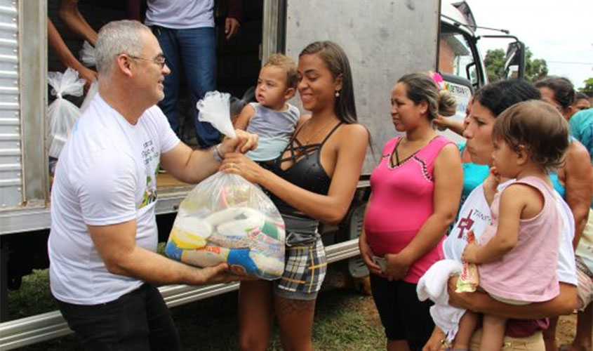 1° Natal Solidário do Detran Rondônia beneficia instituições e famílias carentes do Estado