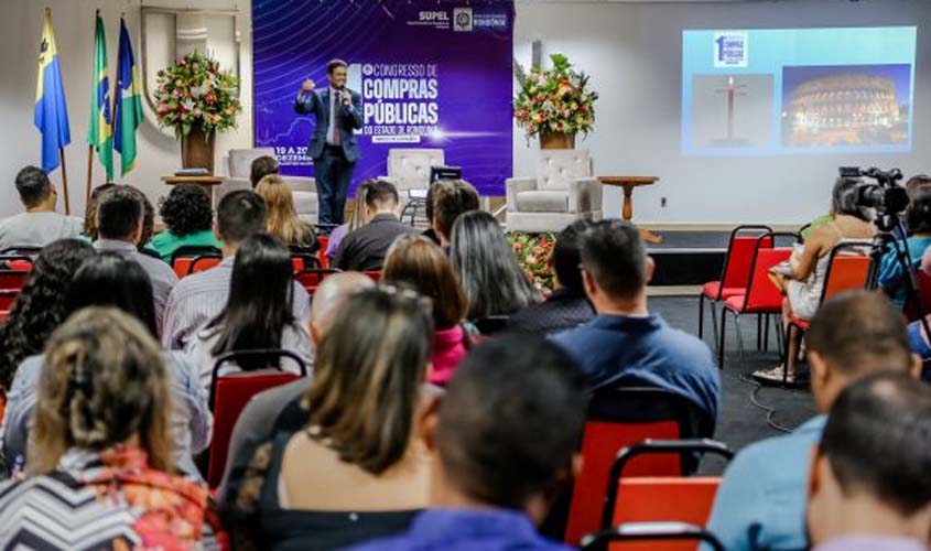 Congresso de Compras Públicas do Estado de Rondônia discute Nova Lei de Licitações e Contratos 