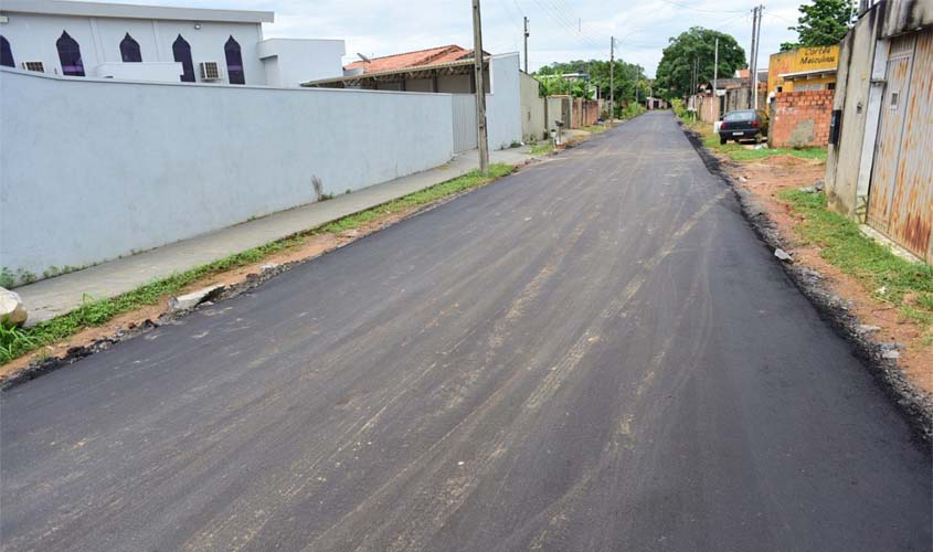 Pavimentação chega às ruas do Parque São Pedro