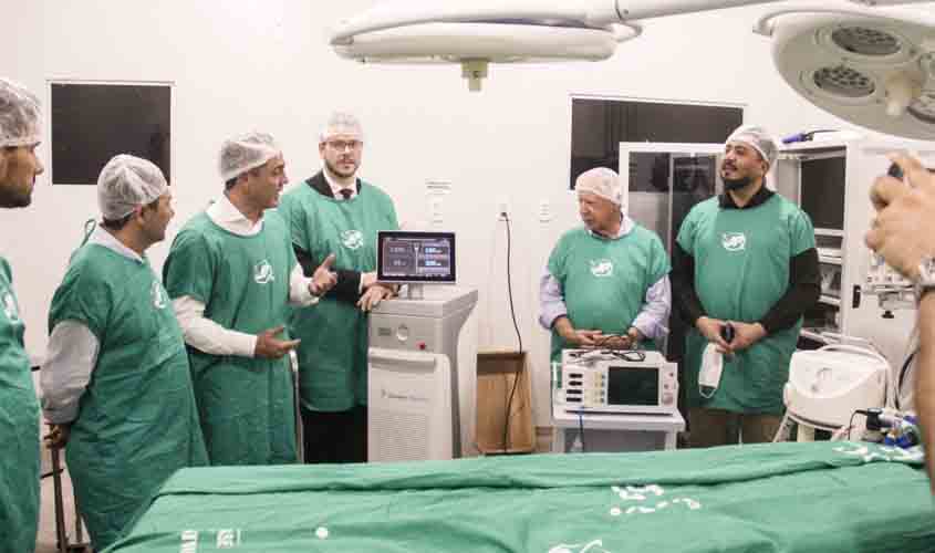 Rondônia revoluciona tratamento renal e de próstata com entrega de revitalização e alta tecnologia no Hospital de Base