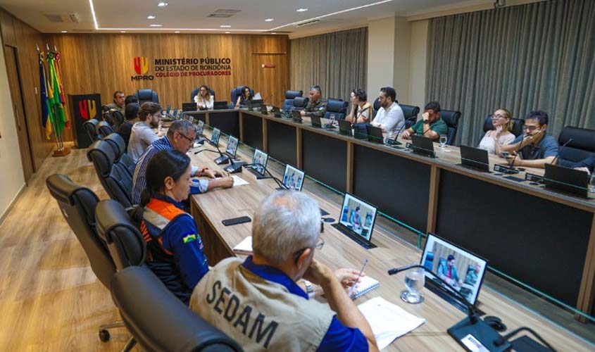 MPRO articula ações contra cheias e eventos extremos em RO