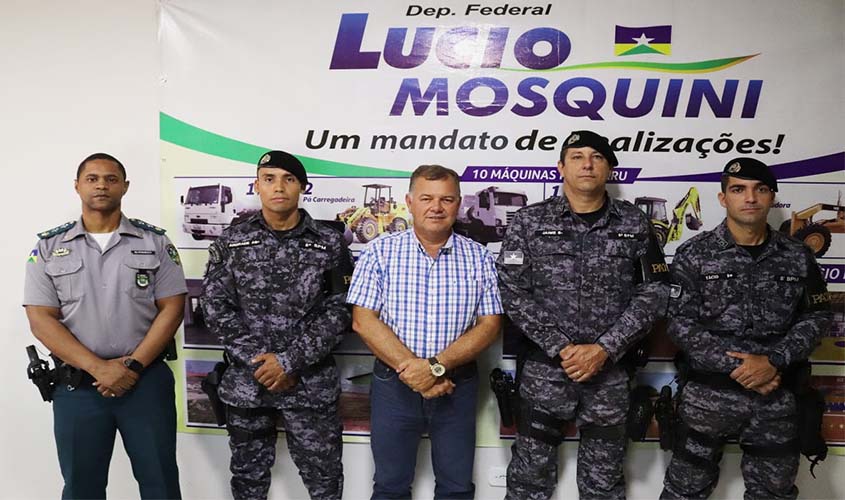 Deputado Lucio Mosquini Parabeniza ação de policiais que salvaram duas vidas no hospital municipal 