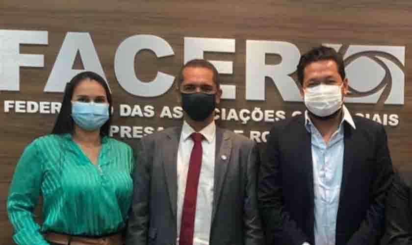 Governador Marcos Rocha atende pleito da FACER e das associações comerciais e garante desconto de 20% no IPVA