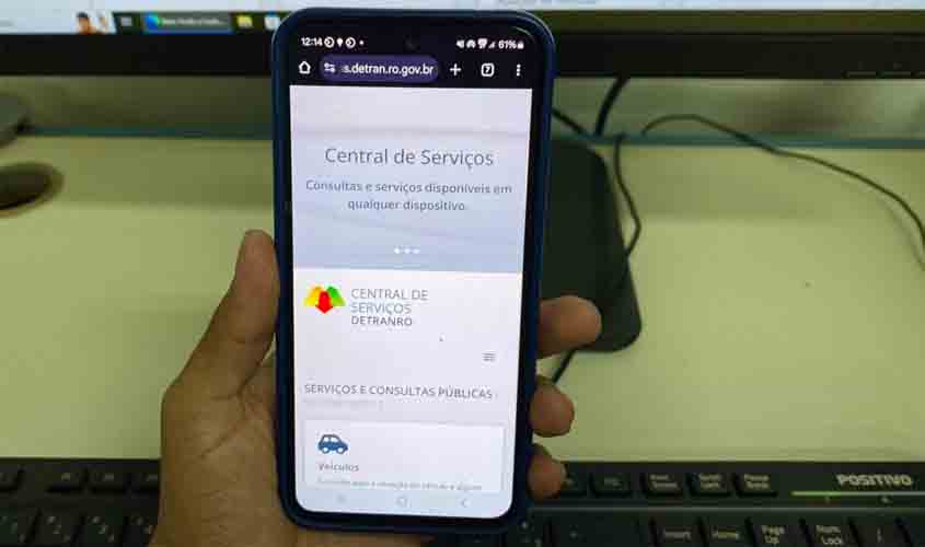 Central de Serviços do Detran-RO facilita e proporciona praticidade ao usuário