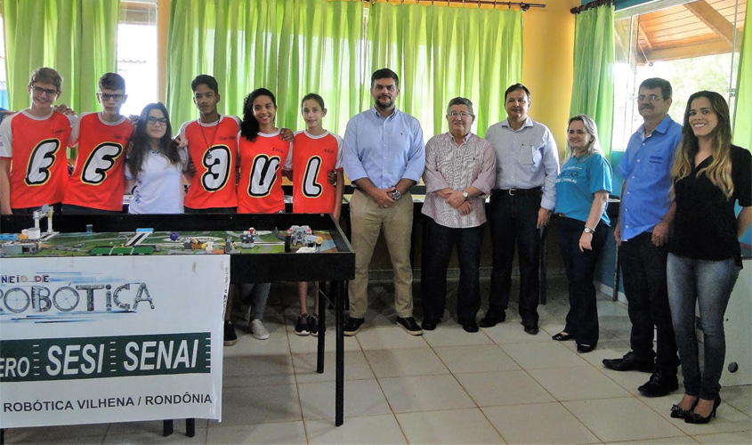 Equipe do Sesi Rondônia participa de torneio de robótica em Curitiba