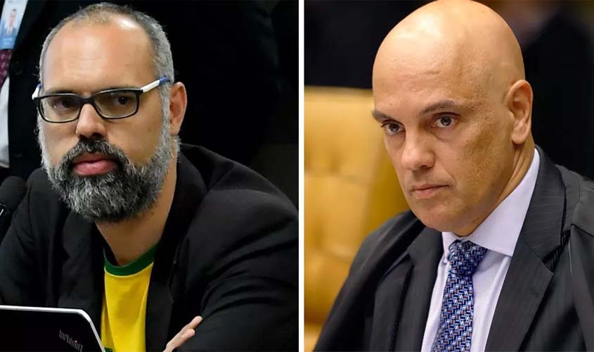 Allan dos Santos manda a Alexandre de Moraes o recado de todos os bandidos da extrema direita