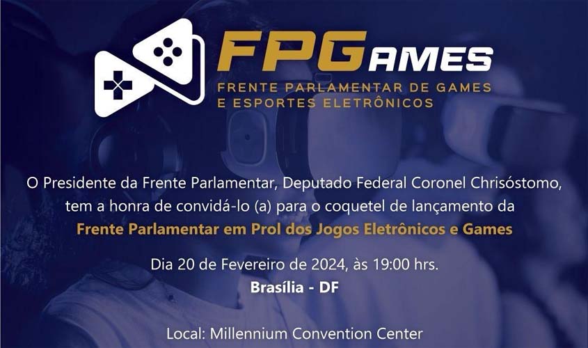 Congresso lança Frente Parlamentar para impulsionar esportes eletrônicos