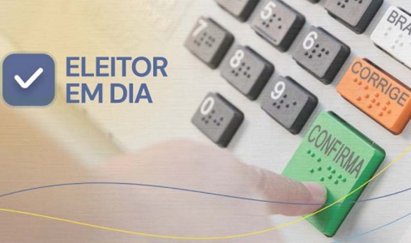 Eleitor pode alterar dados ou local de votação até 6 de maio