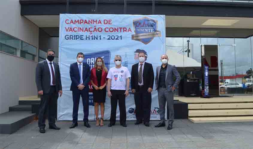 162 advogados são imunizados contra gripe H1N1 em três municípios de Rondônia