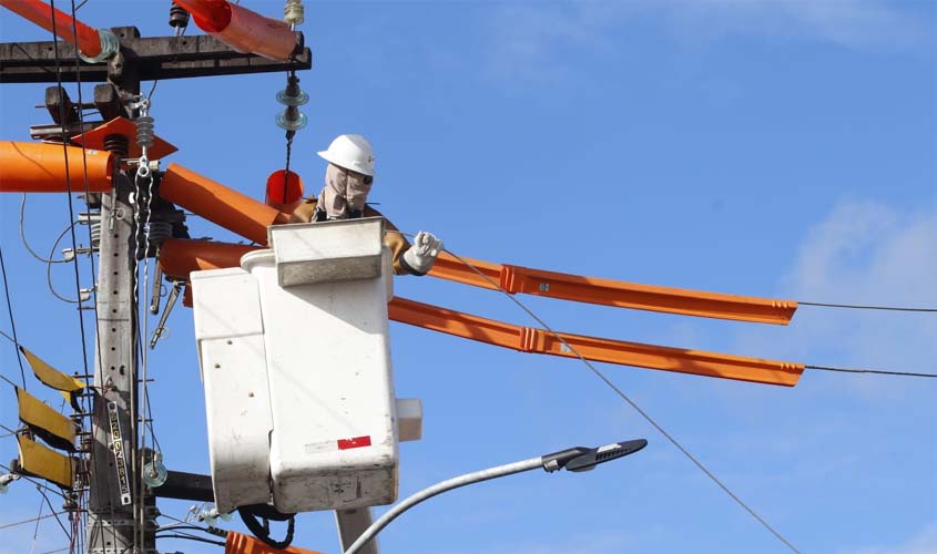 Desligamento programado possibilita obras de melhorias no sistema elétrico