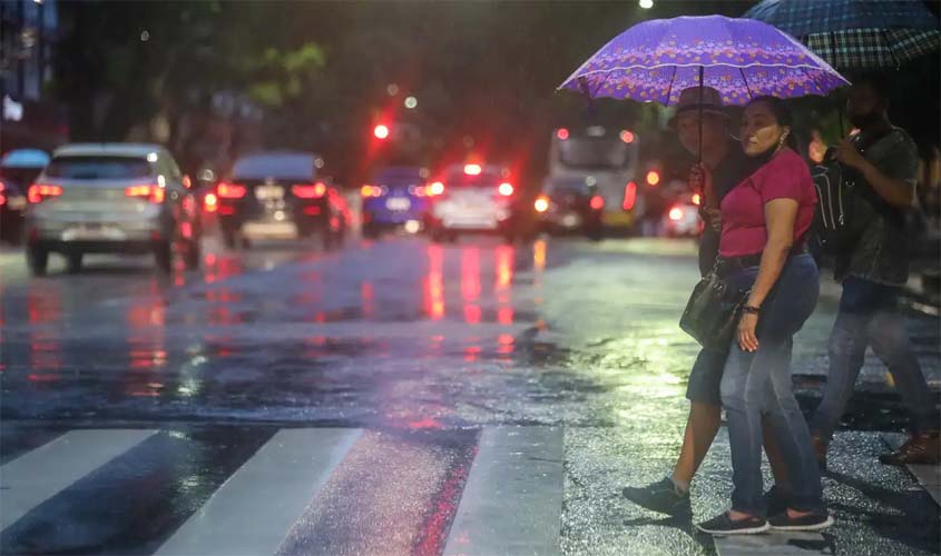 Inmet alerta para chuvas intensas no Norte e Nordeste
