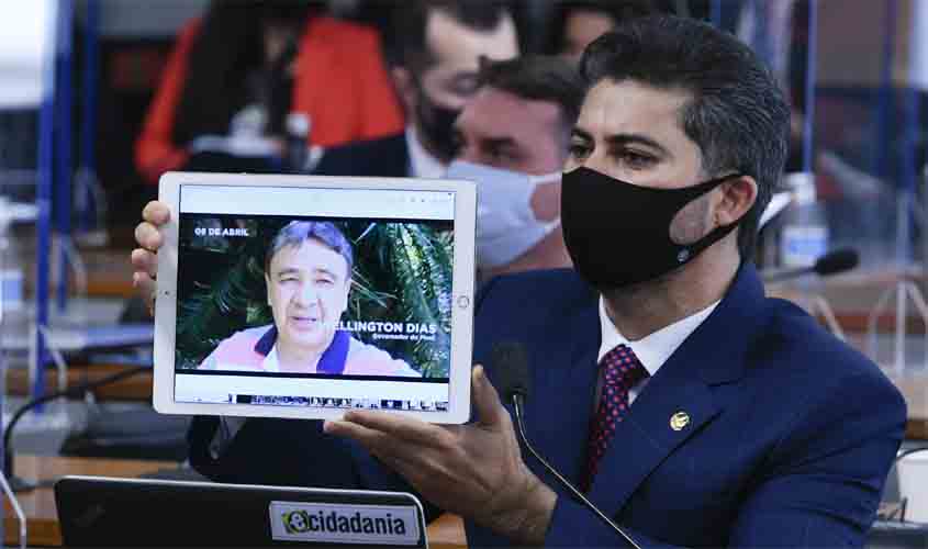 Vídeo exibido por Marcos Rogério na CPI da Covid mostra contradição da oposição a Bolsonaro