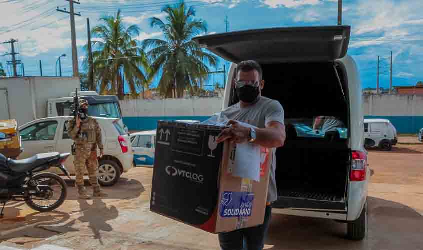 Rondônia recebe 24ª remessa de vacinas contra a covid-19 para distribuição em Porto Velho