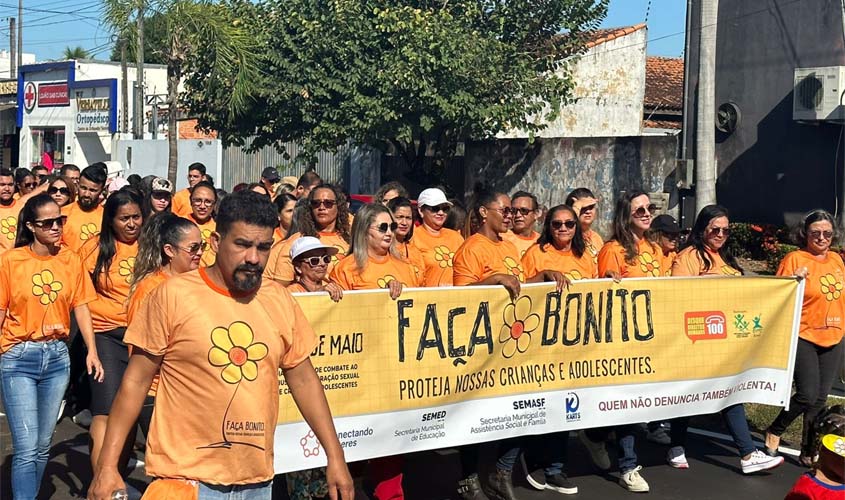 Cremero participa de mobilização em prol ao combate Abuso e à Exploração Sexual contra Crianças e Adolescentes