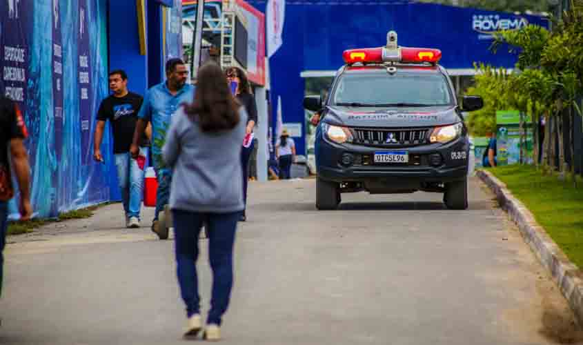 Ações policiais fortalecem segurança durante 11ª Rondônia Rural Show Internacional