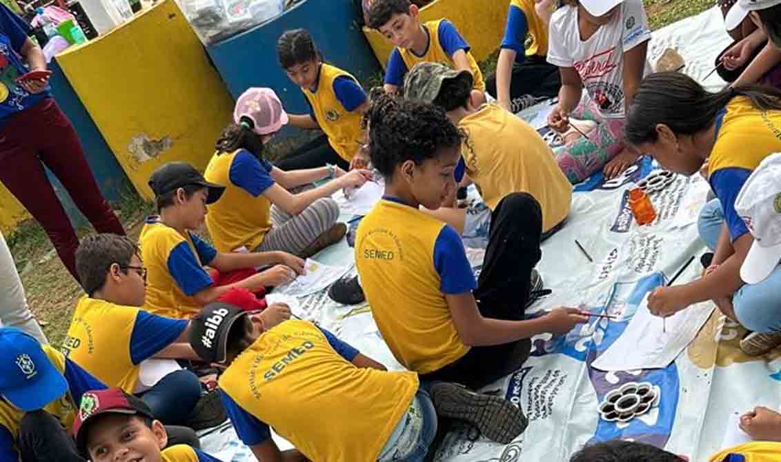 Projetos de educação ambiental contribuem para a formação de mais de 6.500 crianças e adolescentes em Porto Velho