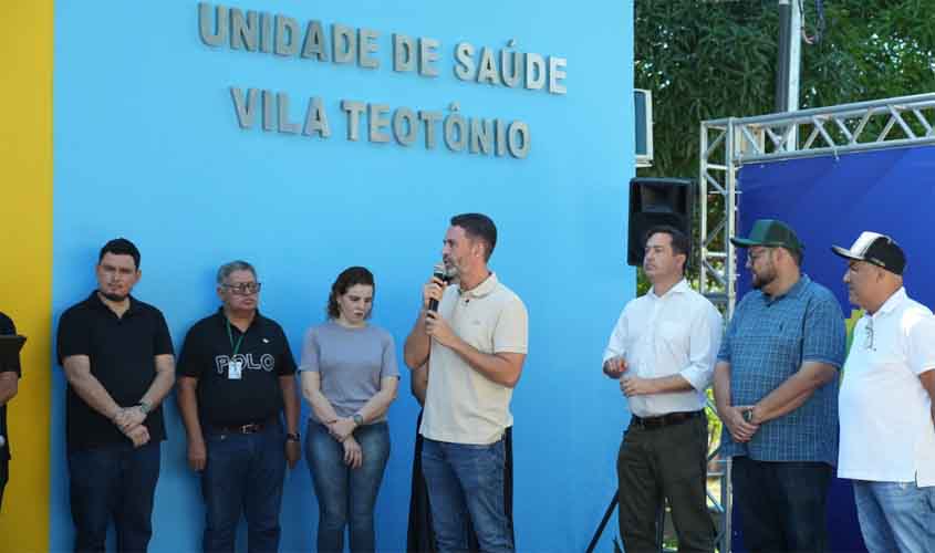 Unidade de Saúde de Vila Teotônio é reinaugurada após reforma completa