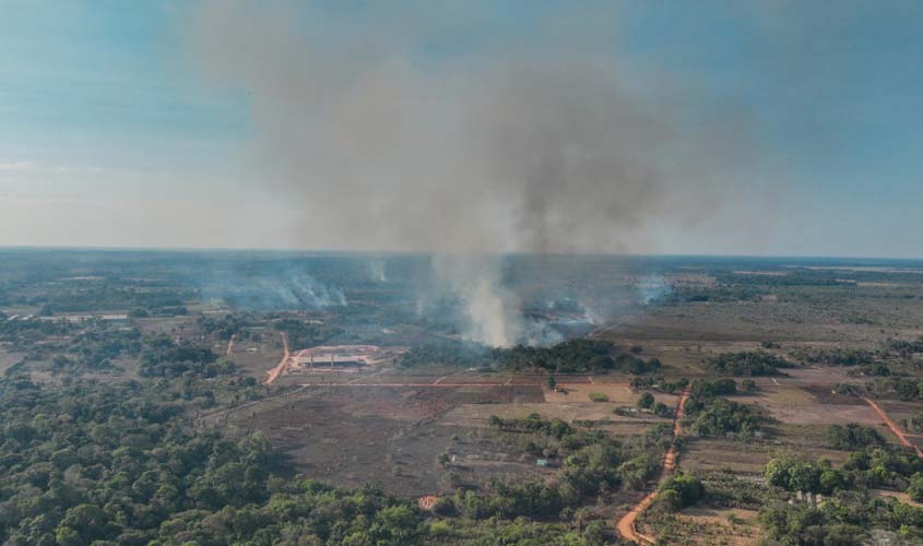 Prefeitura une esforços no combate às queimadas