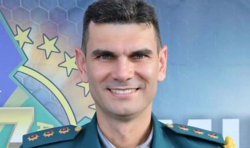 Coronel PM Braguin,  primeiro soldado a chegar ao Comando-Geral da Polícia Militar de Rondônia