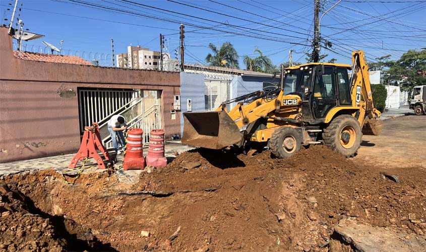 Nova drenagem na Rua Ametista combate alagamentos