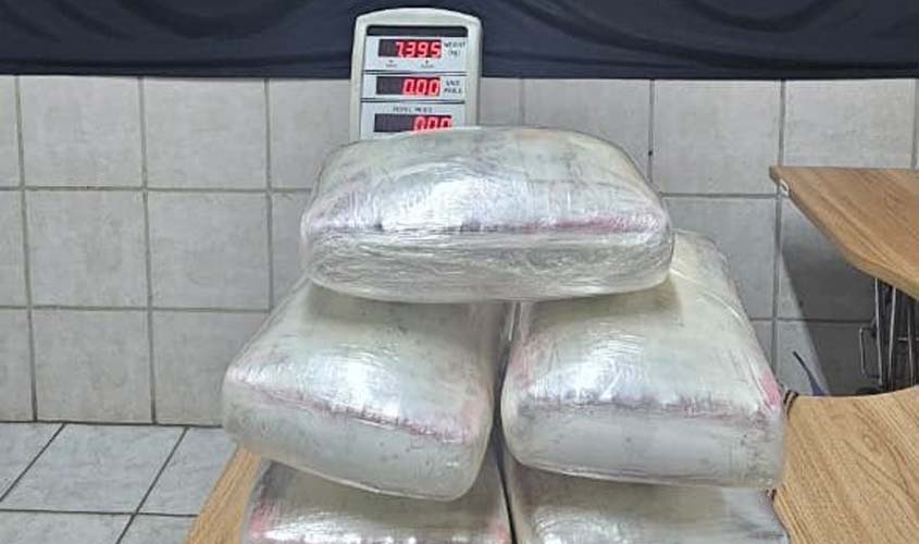PF prende mulher com cerca de 7 kg de drogas no Aeroporto