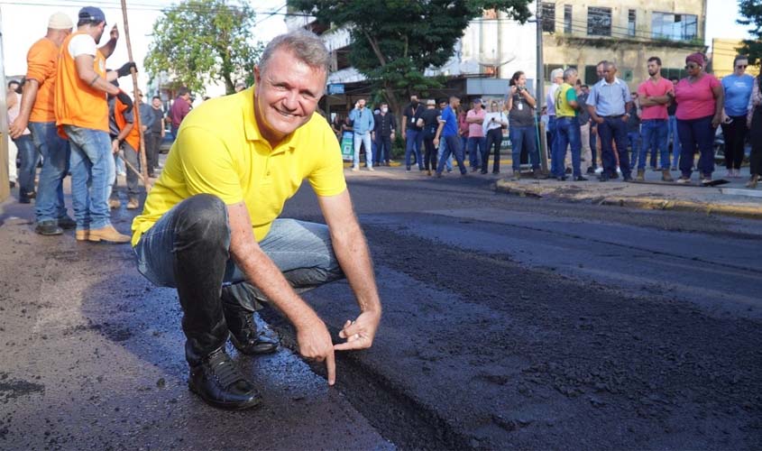 Fruto de cobranças e fiscalização de Luizinho, usina de asfalto garante pavimentação de qualidade em Vilhena