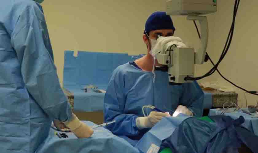 Pacientes voltam a enxergar em mutirão de cirurgias de catarata