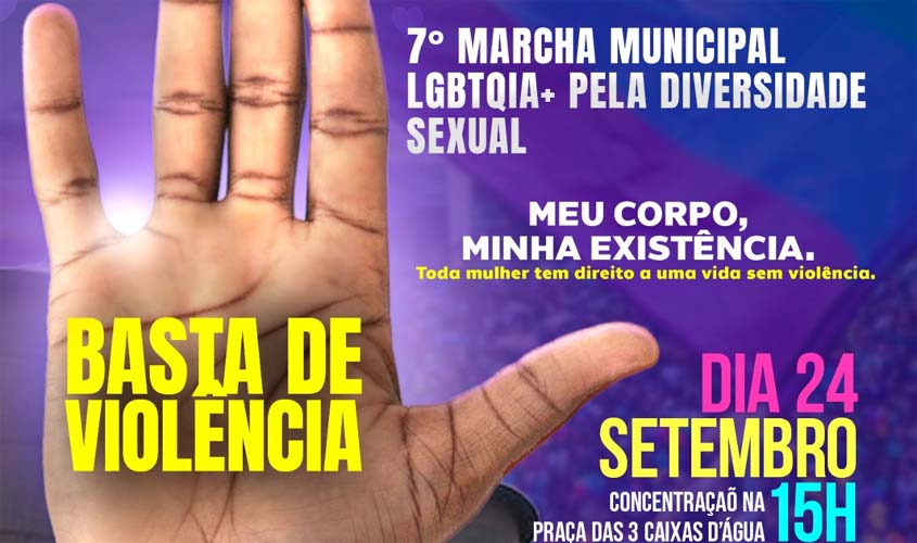 Marcha Municipal LGBTQIA+ pela Diversidade Sexual é retomada em Porto Velho