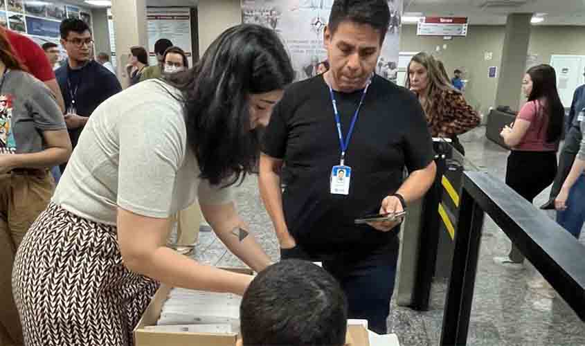 TJRO realiza nova entrega dos kits da 1ª Corrida do Judiciário