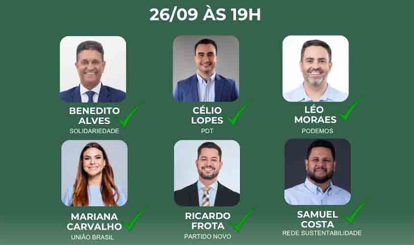 Cremero e Rádio Rondônia FM 93,3 promovem 1º Debate com candidatos à prefeitura de Porto Velho 