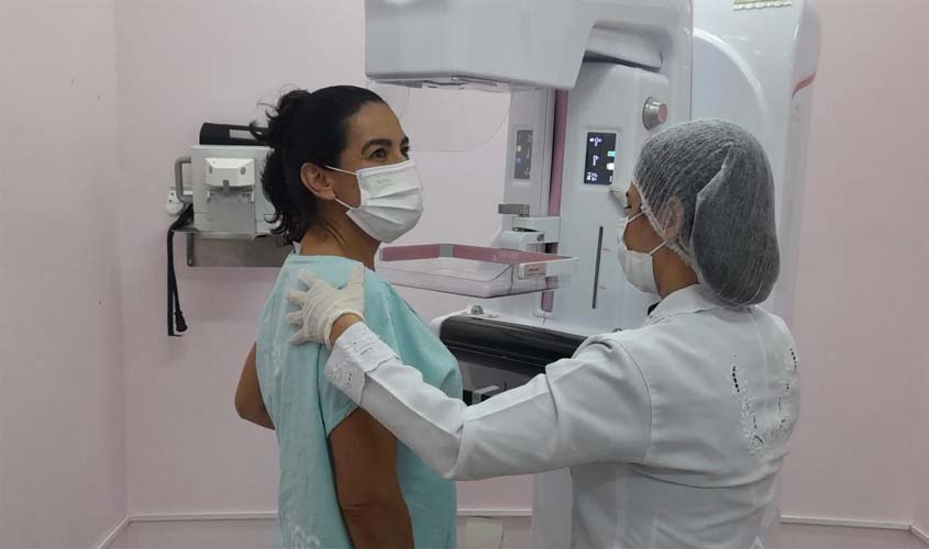 Governo de RO realiza exames de mamografia