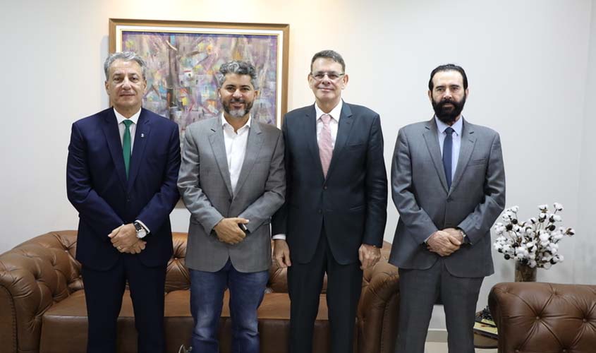 TJRO recebe visita do governador eleito Marcos Rogério