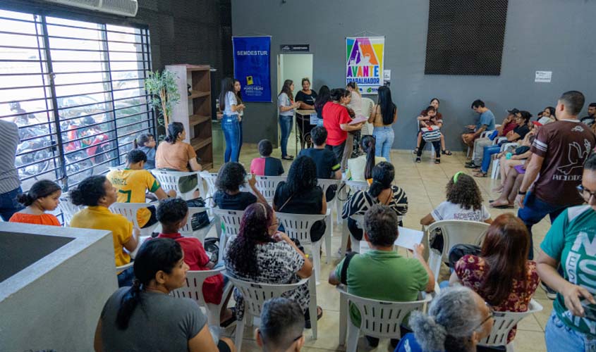 Sine Municipal de Porto Velho convoca classificados para os cursos profissionalizantes